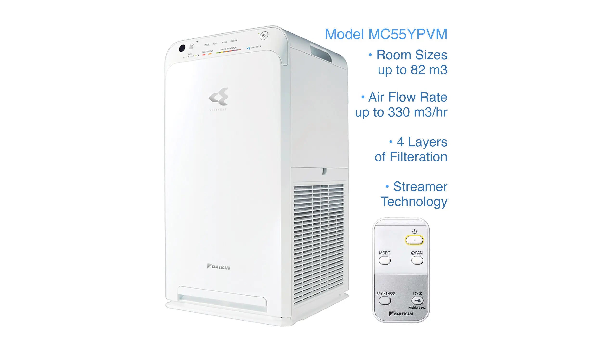 Daikin Air Purifier – MC55YPVM - Wellington