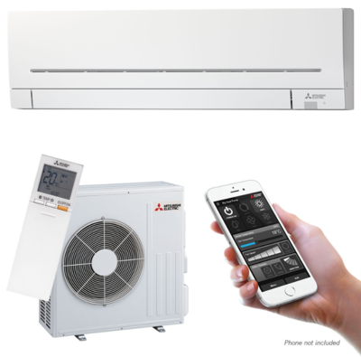 Mitsubishi Electric Classic AP 80 High Wall Heat Pump (Includes Installation) - Wellington