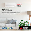 Mitsubishi Classic AP 80 High Wall Heat Pump