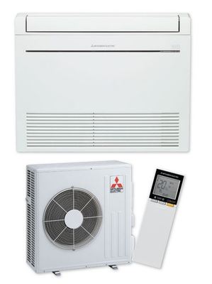 Mitsubishi RapidHeat KW25 Floor Console (includes installation) - Wellington